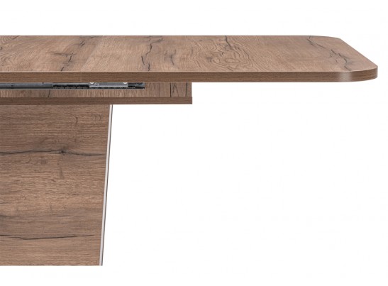 Стол на тумбе Токио-28 дуб табачный / антрацит в Каменске-Уральском