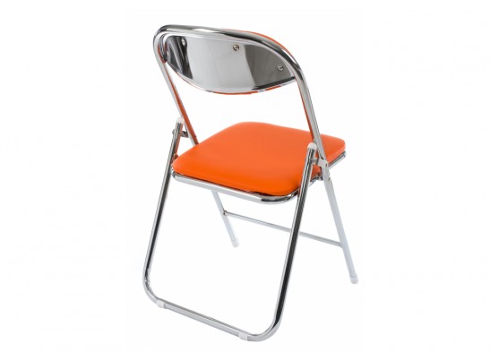 Стул Fold раскладной оранжевый в Каменске-Уральском