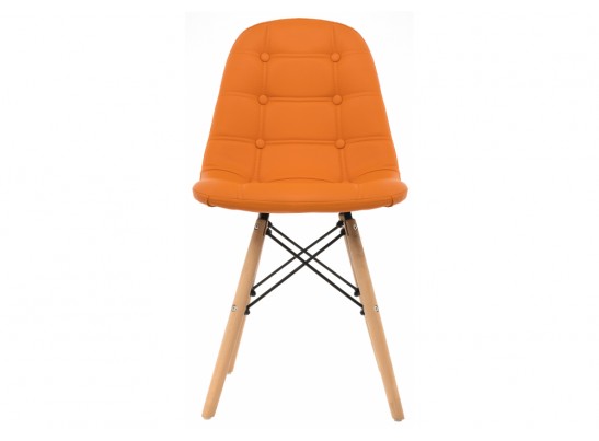 Деревянный стул Kvadro оранжевый в Каменске-Уральском