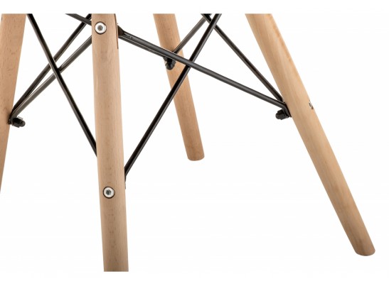 Деревянный стул Kvadro оранжевый в Каменске-Уральском