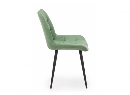 Стул на металлокаркасе Челси 360 К фисташковый (zd 651) / черный в Каменске-Уральском