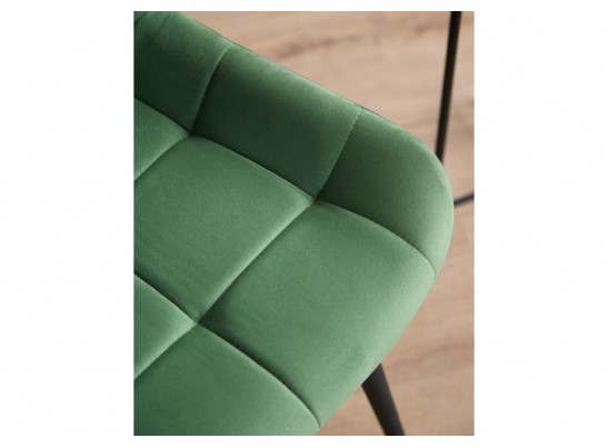 Стул на металлокаркасе Челси 360 К фисташковый (zd 651) / черный в Каменске-Уральском