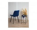 Стул на металлокаркасе Челси 360 П синий (zd 798) / черный в Каменске-Уральском