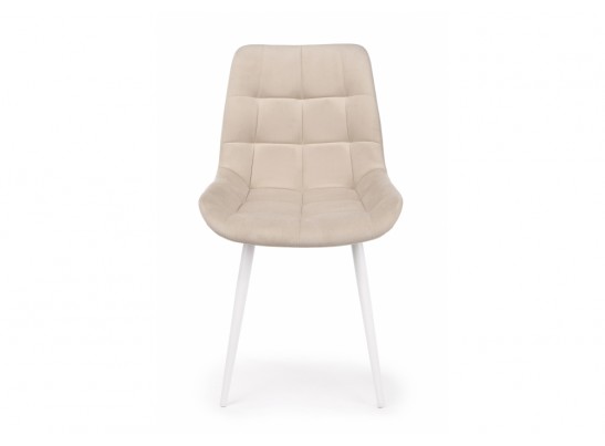 Стул на металлокаркасе Челси К бежевый (zd 210) / белый в Каменске-Уральском