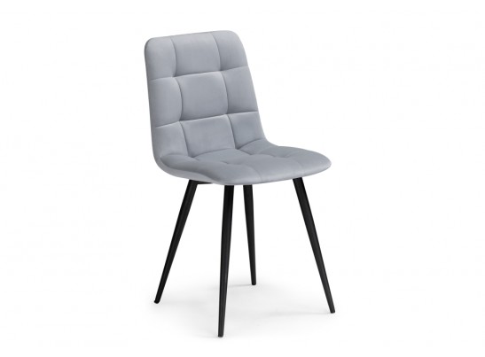 Стул на металлокаркасе Чилли К темно-серый / черный в Каменске-Уральском