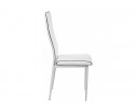 Стул на металлокаркасе DC2-001 white / black в Каменске-Уральском