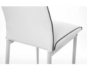 Стул на металлокаркасе DC2-001 white / black в Каменске-Уральском