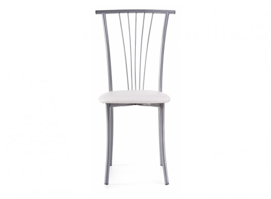 Стул на металлокаркасе Grigori белый полимер / светлый мусс в Каменске-Уральском