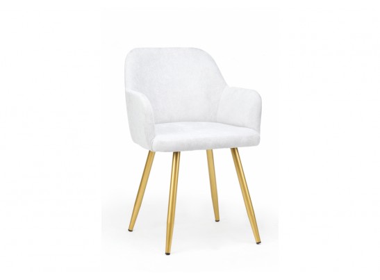 Стул на металлокаркасе Инфини 360 светло-серый (ocean 021) / золотой в Каменске-Уральском