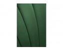 Стул на металлокаркасе Инклес темно-зеленый / черный глянец в Каменске-Уральском