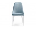 Стул на металлокаркасе Kora light blue / white в Каменске-Уральском