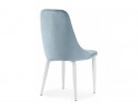 Стул на металлокаркасе Kora light blue / white в Каменске-Уральском