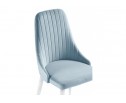 Стул на металлокаркасе Kora light blue / white в Каменске-Уральском