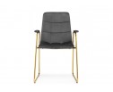 Стул на металлокаркасе Lana dark grey / gold в Каменске-Уральском