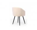 Стул на металлокаркасе Монер 360 бежевый (glory 03) / черный в Каменске-Уральском