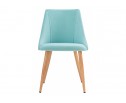 Стул на металлокаркасе Morgan light blue в Каменске-Уральском