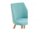 Стул на металлокаркасе Morgan light blue в Каменске-Уральском