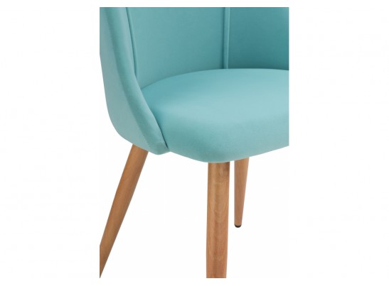 Стул на металлокаркасе Morgan light blue в Каменске-Уральском