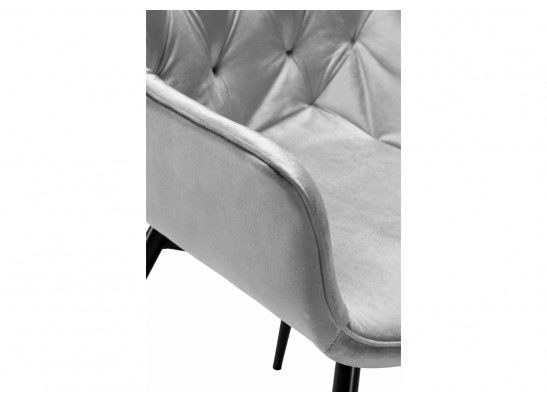 Стул на металлокаркасе Remo light gray в Каменске-Уральском