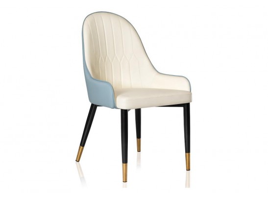 Стул на металлокаркасе Rendal light blue / white в Каменске-Уральском