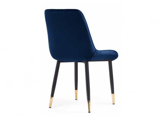 Стул на металлокаркасе Seda 1 dark blue / gold / black в Каменске-Уральском