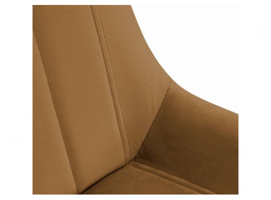 Стул на металлокаркасе SHT-ST37/S100 горчичный / черный муар в Каменске-Уральском