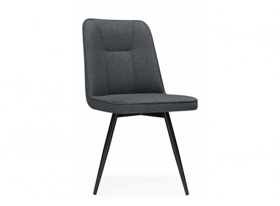 Стул на металлокаркасе Texas 3 поворотный темно-серый / черный в Каменске-Уральском