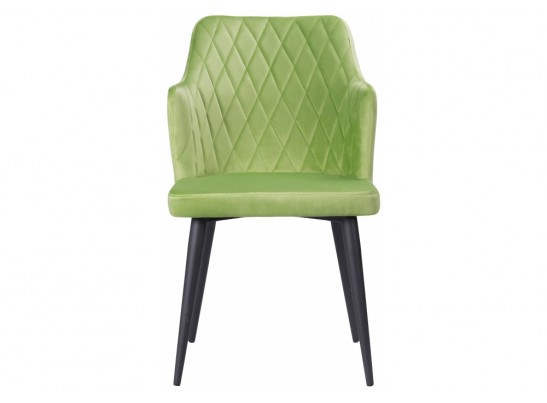 Стул на металлокаркасе Velen dark green в Каменске-Уральском