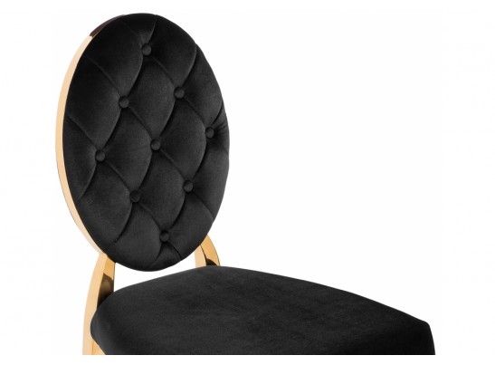 Стул Odda черный / золотой в Каменске-Уральском