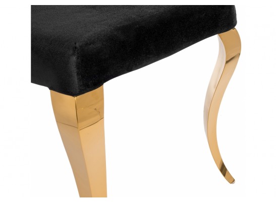 Стул Odda черный / золотой в Каменске-Уральском