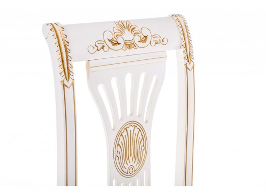 Стул Roy W/З молочный / патина в Каменске-Уральском