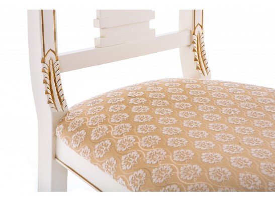 Стул Roy W/З молочный / патина в Каменске-Уральском