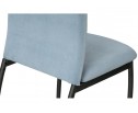 Стул Tod light blue / black в Каменске-Уральском