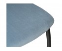 Стул Tod light blue / black в Каменске-Уральском