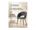 Стул на металлокаркасе Ball dark gray / black в Каменске-Уральском