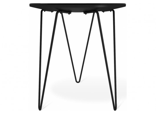 Журнальный стол Sheffilton SHT-CT27 титановый кварц / черный муар в Каменске-Уральском