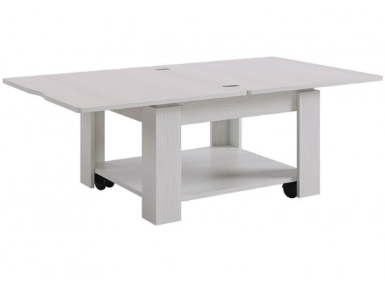 Журнальный столик Адам 1 белый рамух в Каменске-Уральском