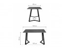 Стол Kont 120 light walnut в Каменске-Уральском