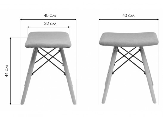 Табурет Ben light purple в Каменске-Уральском