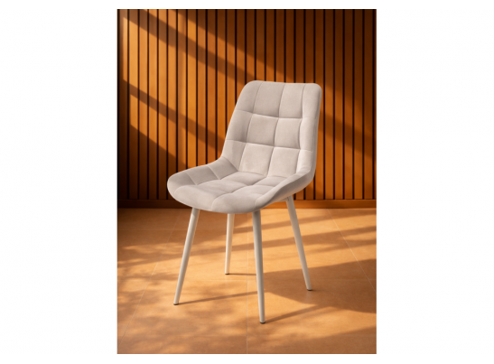 Стул на металлокаркасе Челси 360 К латте (zd 290) / серый в Каменске-Уральском