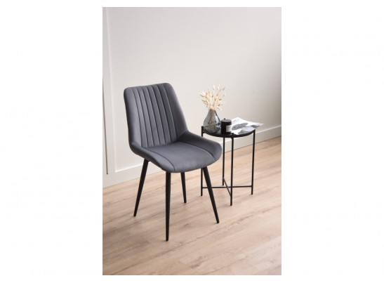 Стул на металлокаркасе Седа темно-серый (zd 995) / черный в Каменске-Уральском