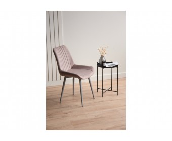 Стул на металлокаркасе Седа 360 латте (zd 290) / серый