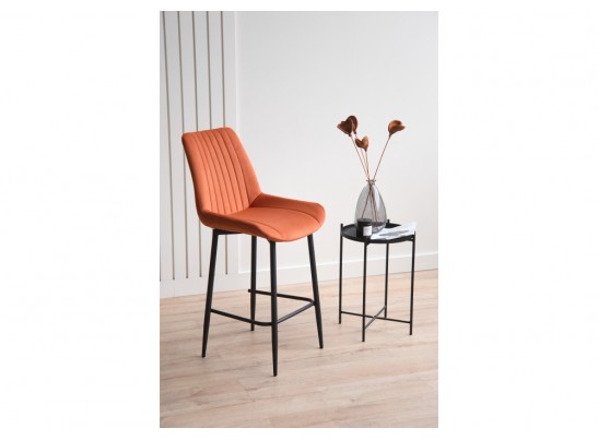 Полубарный стул Седа 360 терракотовый (zd 432) / черный в Каменске-Уральском