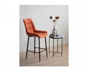 Полубарный стул Челси терракотовый (zd 432) / черный в Каменске-Уральском