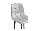 Барный стул Chio light gray / black в Каменске-Уральском