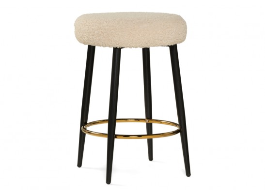 Барный стул Plato white fabric в Каменске-Уральском