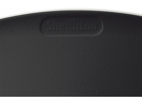 Барный стул SHT-ST19/S29 пластиковый черный / черный муар в Каменске-Уральском