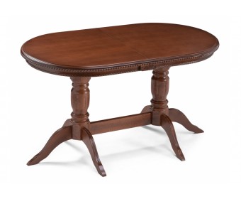 Деревянный стол Эритрин овальный миланский орех