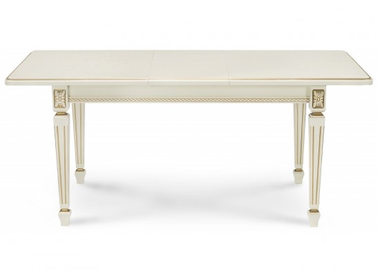 Деревянный стол Шанталь слоновая кость / золото в Каменске-Уральском