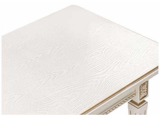 Деревянный стол Шанталь слоновая кость / золото в Каменске-Уральском